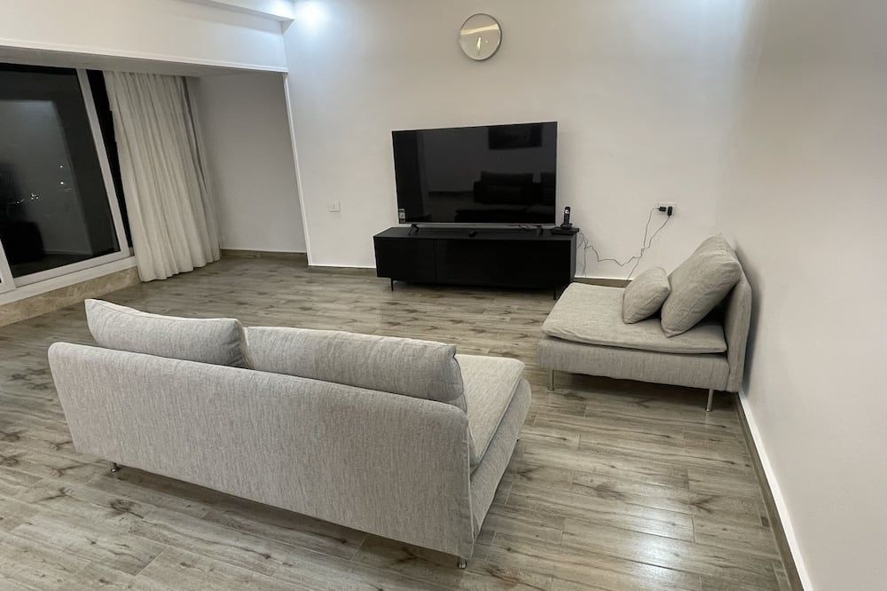 Zamalek Two-Bedroom Apartement Nile View - קהיר - סלון
