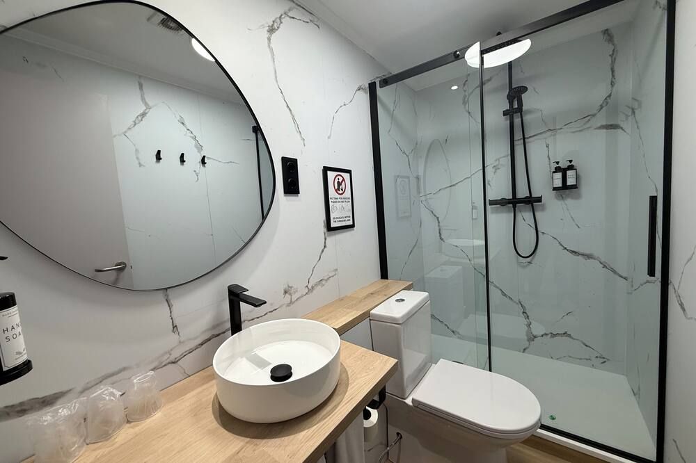 Pension Plaza - Santander - Baño