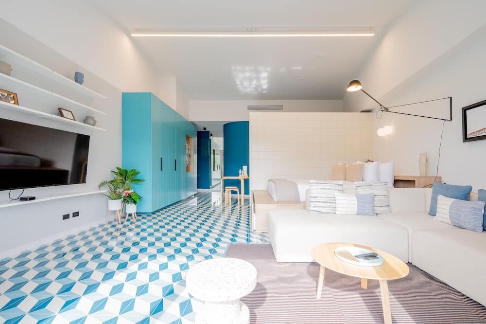 لا مانزانا باي وينوود هاوس - بنما سيتي (بنما) - غرفة معيشة