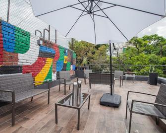 Serene & Comfy | Terrace, Coworking & Shared Space - Cidade do México - Varanda
