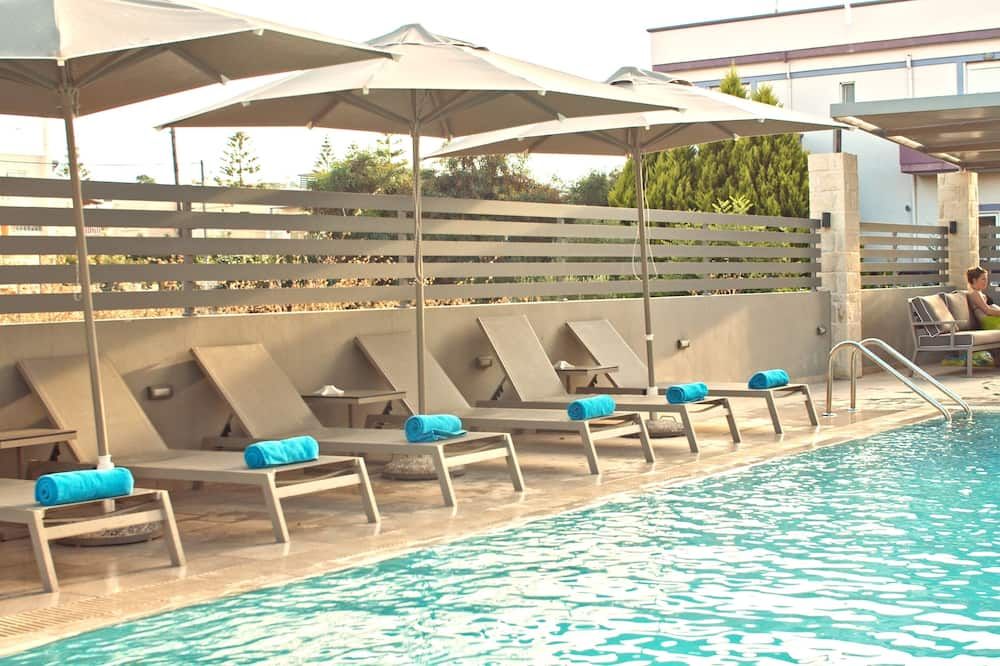 Waterlily Hotel Apartments - Kalathas - Басейн