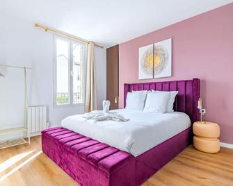 Appartement coloré à 5 minutes de Paris - Bagnolet - Makuuhuone
