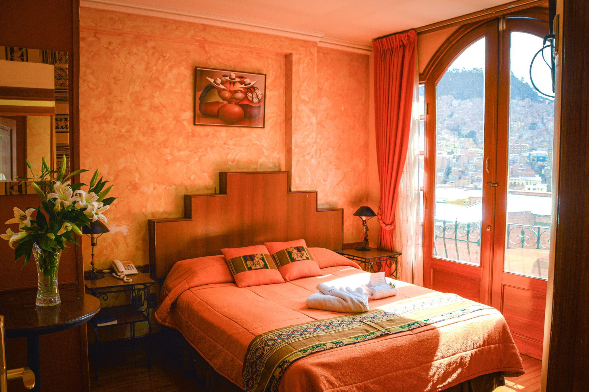 لاس بريساس سنترو هوتل - لا باز - غرفة نوم