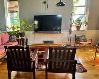 Country church converted into comfy, elegant escape