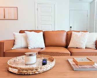 The Chic Boutique @ Magnolia Trace - new 2 bedroom condo in downtown Wake Forest - Wake Forest - Living room