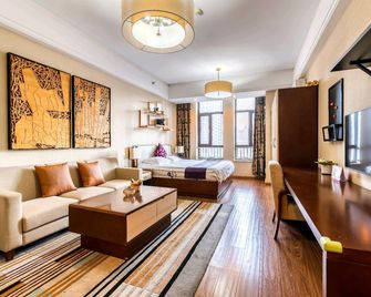 Verona Apartment (Harbin Xingguangyao Shop) - Harbin - Bedroom