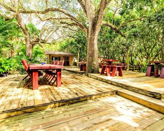 Delightful Sukiya Tiny House! Japanese Garden in Homestead - Homestead - Patio