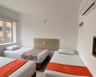 Hotel Suites 44 Laureles - Medellín - Bedroom