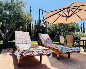 Villa Privee Avec Piscine Pour Familles - Marrakech - Patio