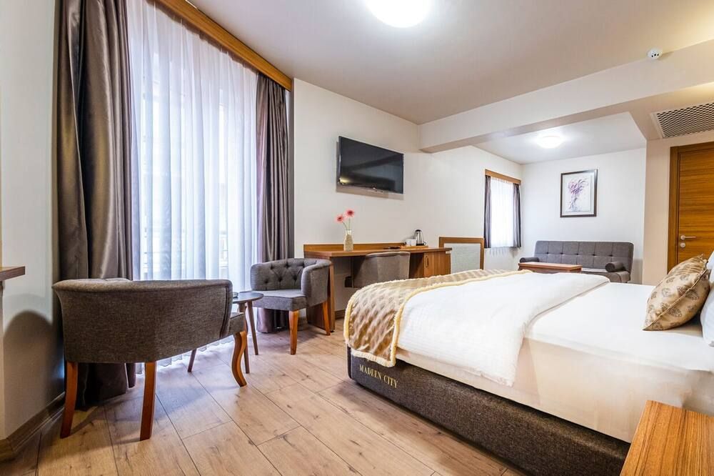 Madeen City Hotel - אסקישהיר - חדר שינה