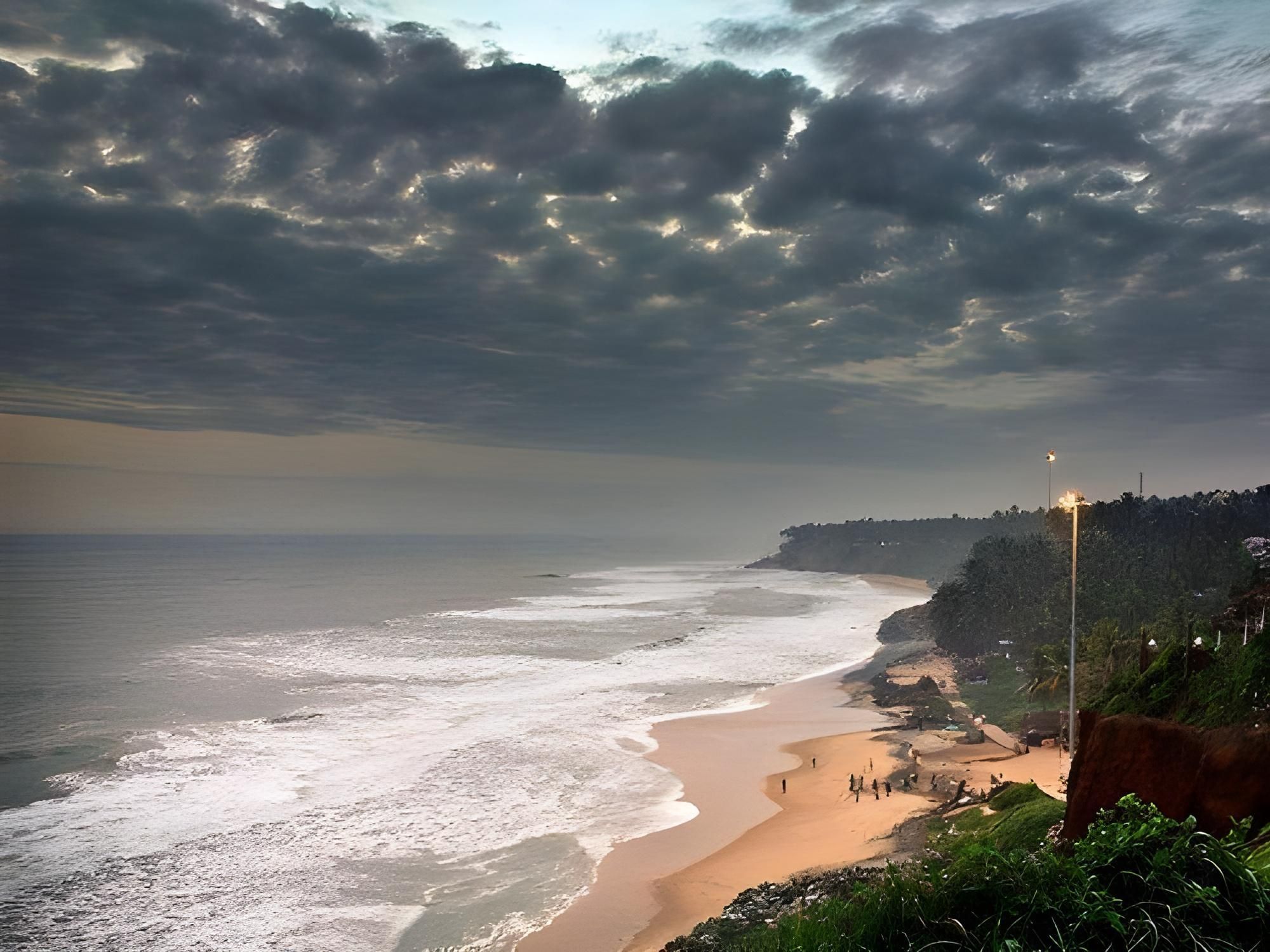 Oceanic Beach Residency - Varkala - Strand