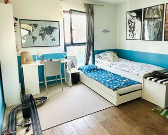 Architect-designed house for 6 people with swimming pool - Bordeaux - Chambre