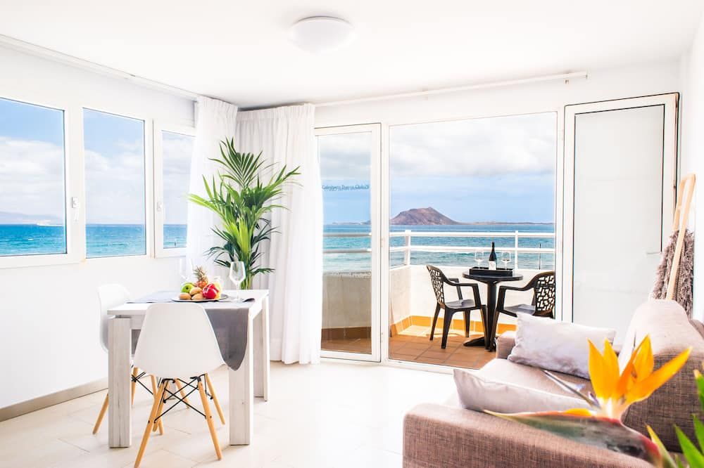أبارتامنتوس دوناس كلوب - Corralejo - غرفة معيشة