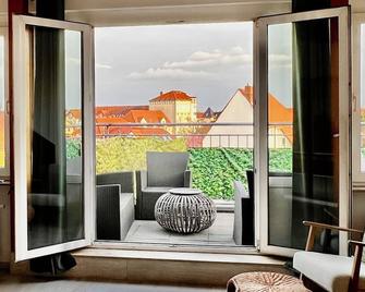 City-View Studio with Balcony, Dessau - Dessau-Rosslau - Balcony