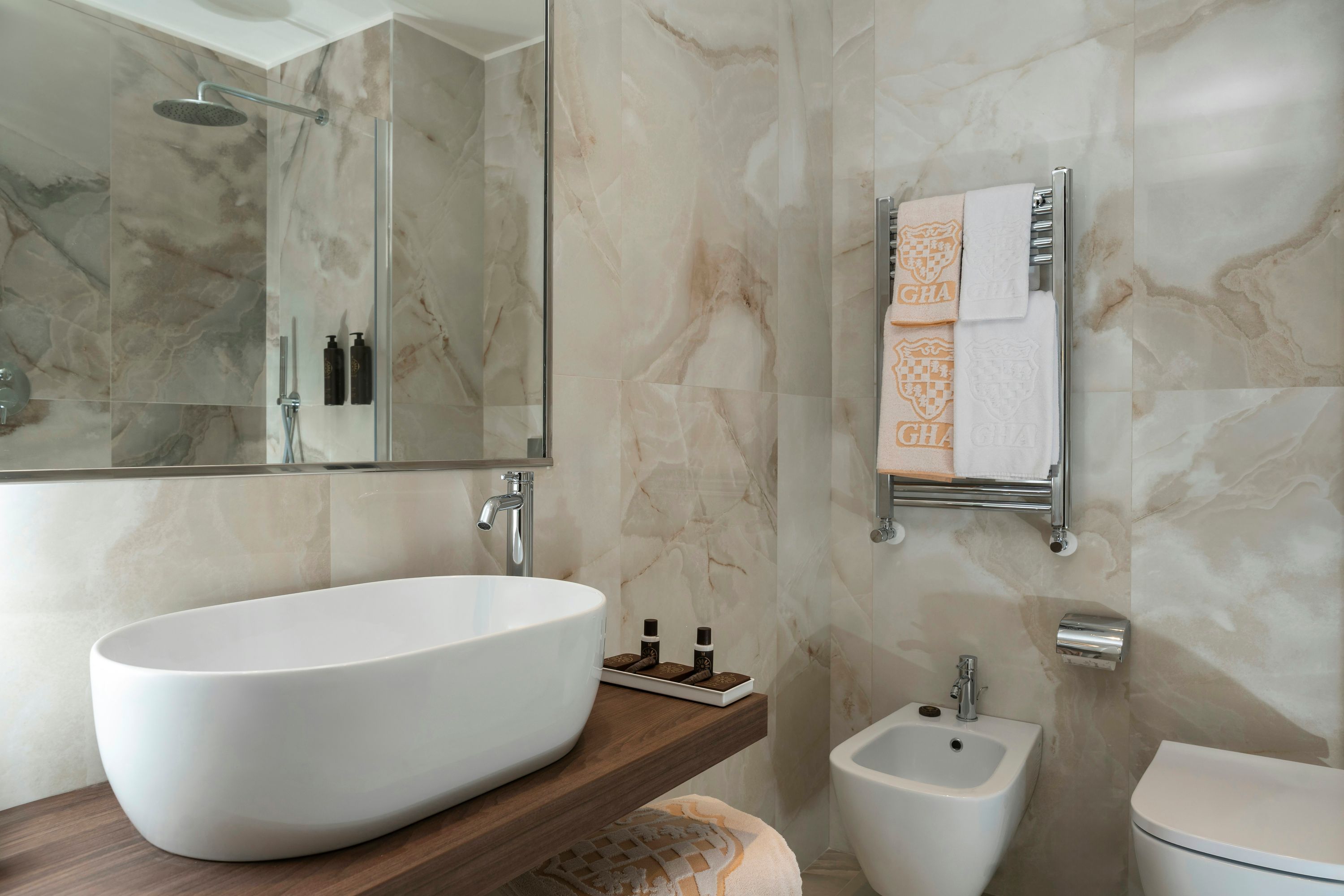 فندق غراند أدرياتيكو - فلورنس - غرفة نوم