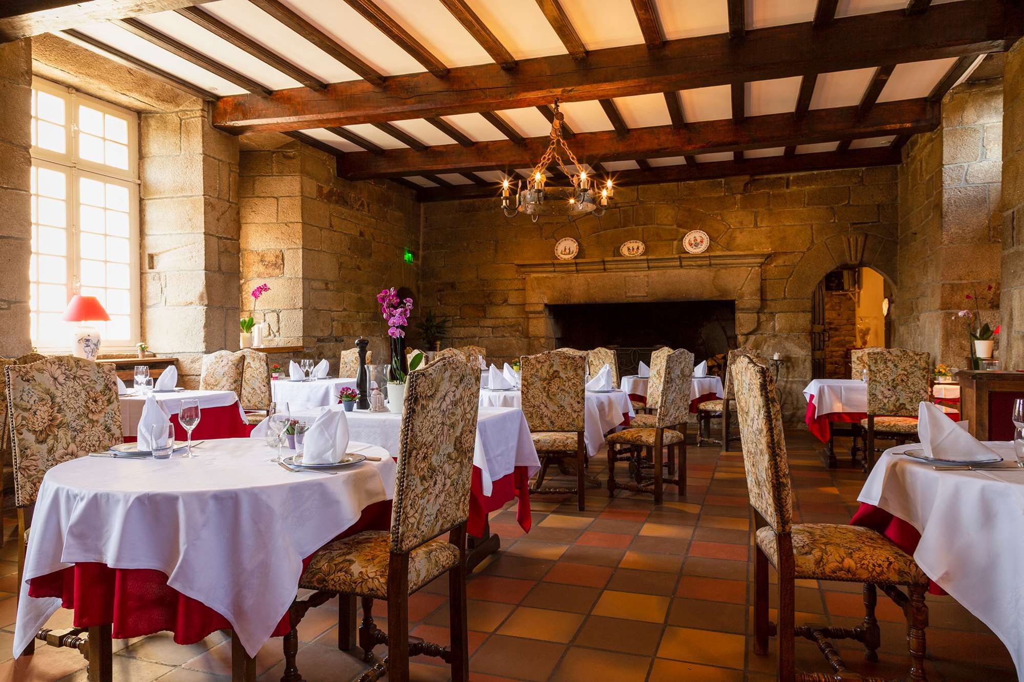 Manoir de Moëllien, The Originals Relais - Plonévez-Porzay - Restaurant