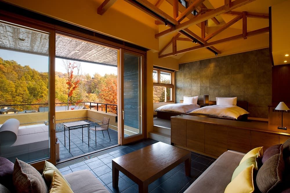 Hoshinoya Karuizawa - קארויזאווה - סלון