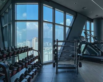 Le Collective Haeundae Paragraf - Busan - Fitnessbereich