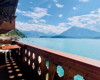 Boutique Hotel Niesenblick - Direkt Am Thunersee Gelegen Mit Self Check In & Digitaler Rezeption - Oberhofen am Thunersee - Balkon