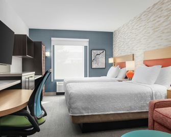 Home2 Suites by Hilton Kitchener - Kitchener - Slaapkamer