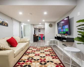 Luxury 2 Bedroom Suite - Airdrie - Living room