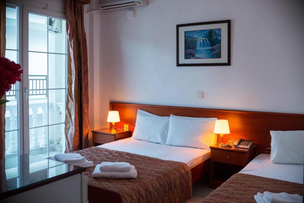 Korali Hotel - Paralia - חדר שינה