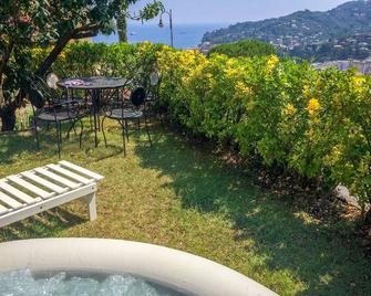Dreamy Loft Con Vista Mare Giardino E Jacuzzi Sconti Settembre Ottobre - Santa Margherita Ligure - Patio