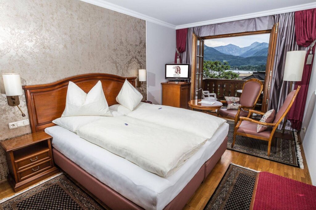 Villa Anzengruber - Sankt Wolfgang im Salzkammergut - חדר שינה