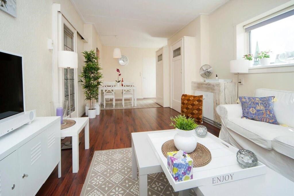 Cosy South Apartment - רוטרדם - סלון