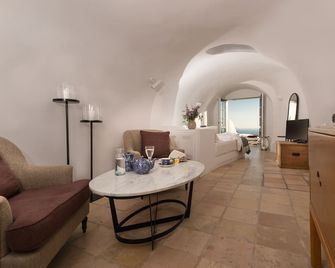 The Vasilicos - Imerovigli - Olohuone