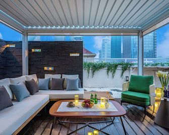 แมนซิน โรงแรม - อู่ฮั่น - ห้องนั่งเล่น