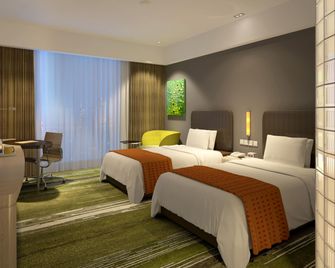 Holiday Inn Express Panjin Downtown By IHG - Panjin - Спальня