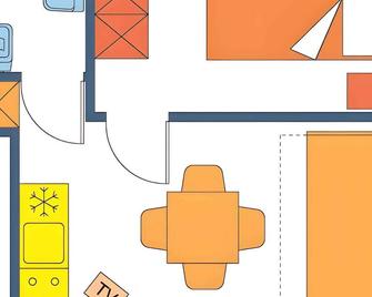 Holiday apartment in a beautiful holiday complex - Peschiera del Garda - Floorplan