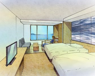 Kyukamura Minami-Awaji - Minamiawaji - Camera da letto