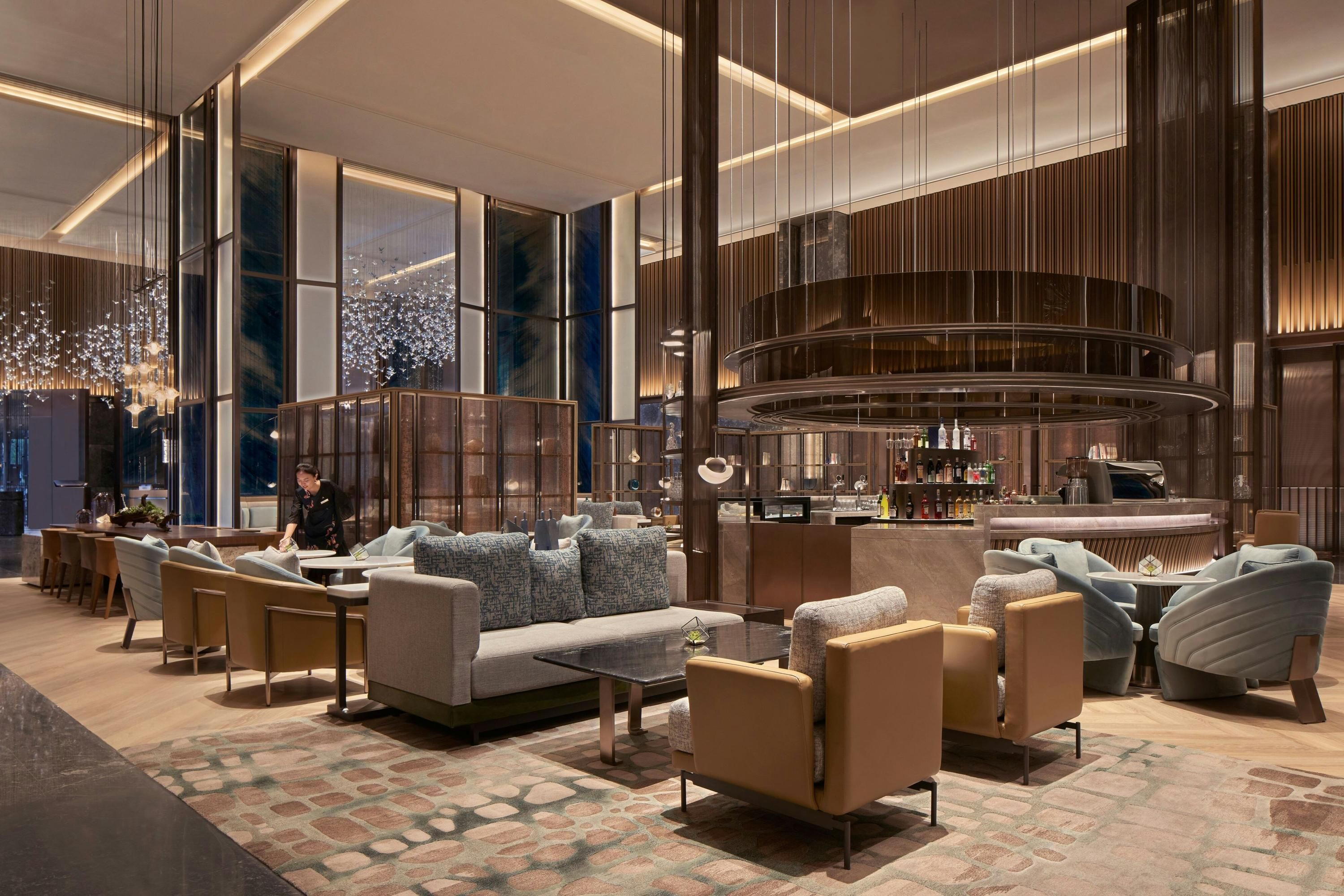 Tianjin Marriott Hotel National Convention and Exhibition Center - Tianjin - Lounge