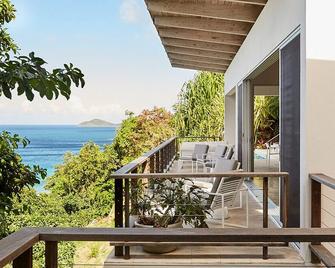 VENTANA stunning contemporary beach house, 5min walk to stunning Trunk Bay beach - Road Town - Balcony