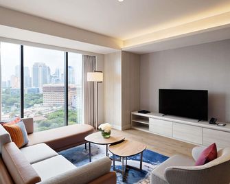 Swissôtel Living Jakarta Mega Kuningan - Cakarta - Oturma odası