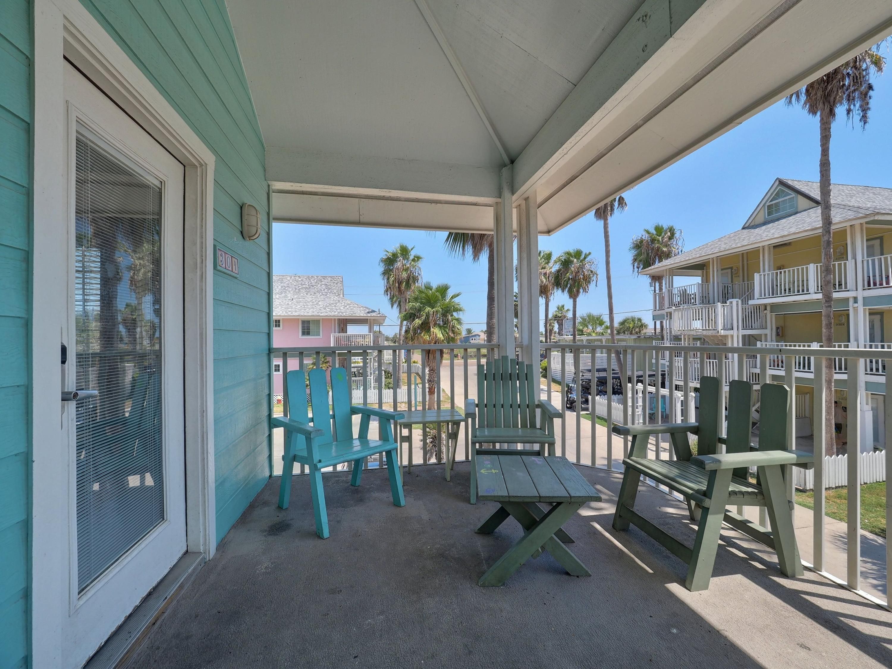 Seashell Village Resort near the beach - Port Aransas - Balcón