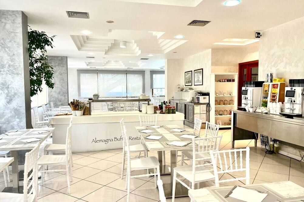 Hotel Alemagna B&B Lido del Sole Pet Friendly - Bibione - מסעדה