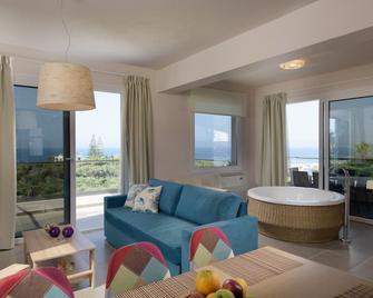 Koukos Villas - Stalos - Sala de estar