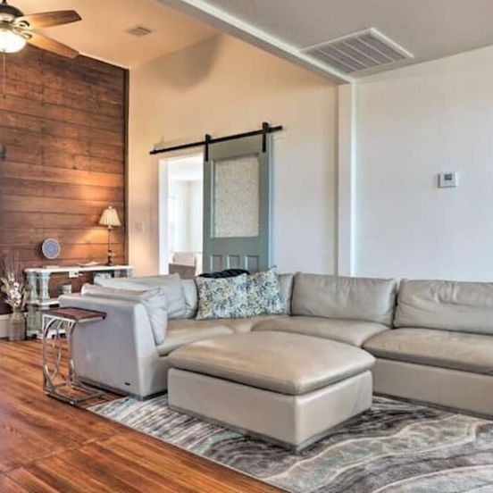 Living room view of Farmhouse+2 acres.Close to town but still country!