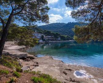 Apartments Bruna Lastovo-Comfort One Bedroom Apartment with Balcony and Sea View-Plavi - Lastovo - Beach