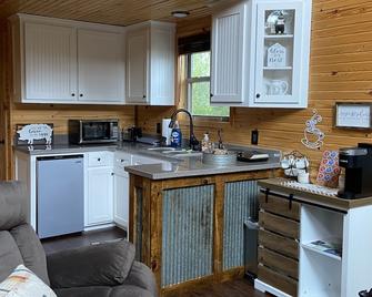 Treehouse/cabin with an amazing view of Mount Magazine - Paris - Cocina