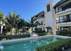 Family Apartment in Beautiful Residential Complex in Holbox - Holbox - Pool
