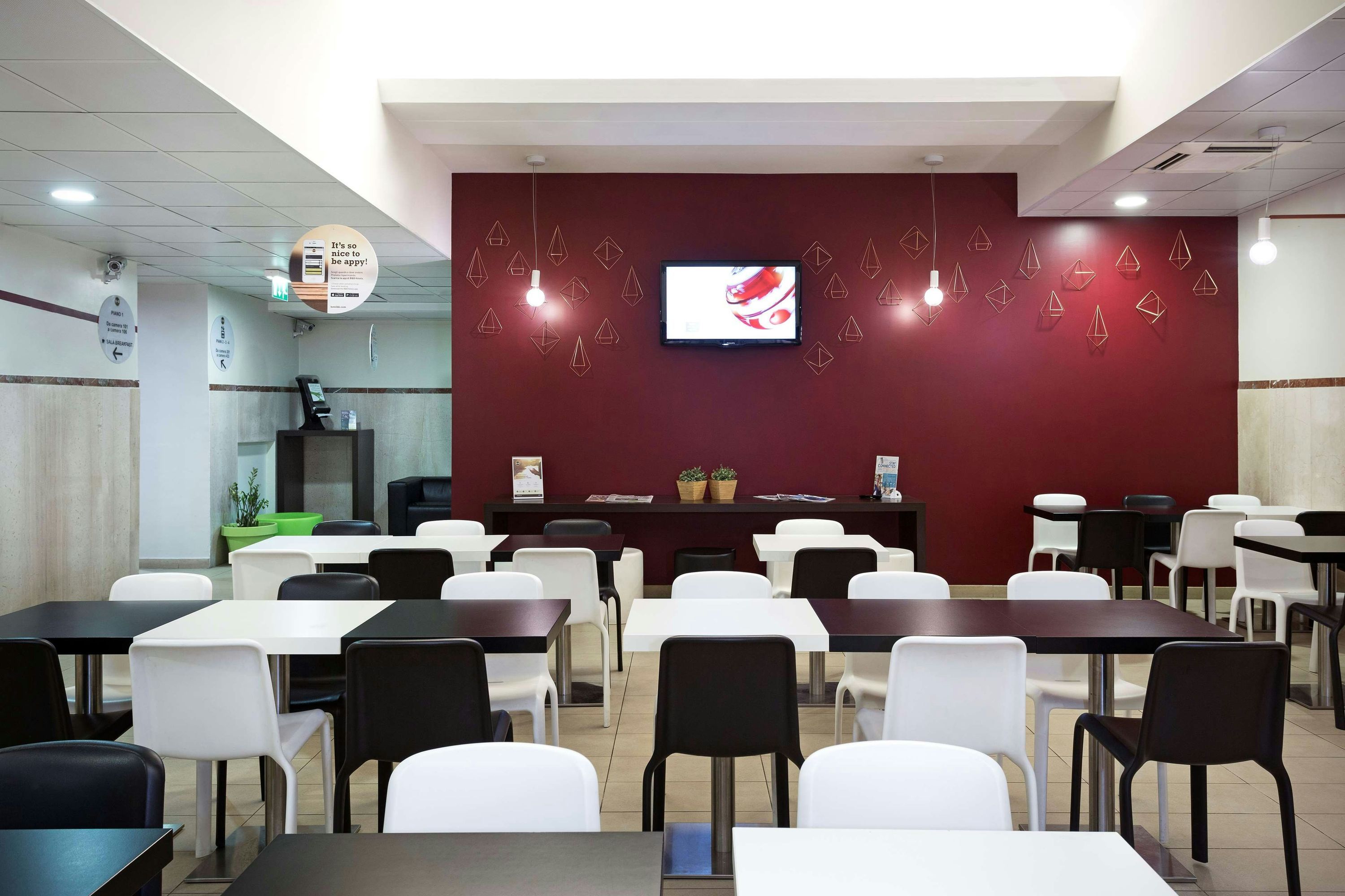 B&B Hotel Roma Trastevere - רומא - מסעדה
