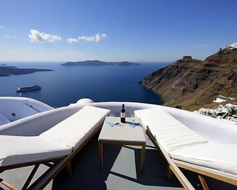Ikastikies Suites - Thera - Balcony
