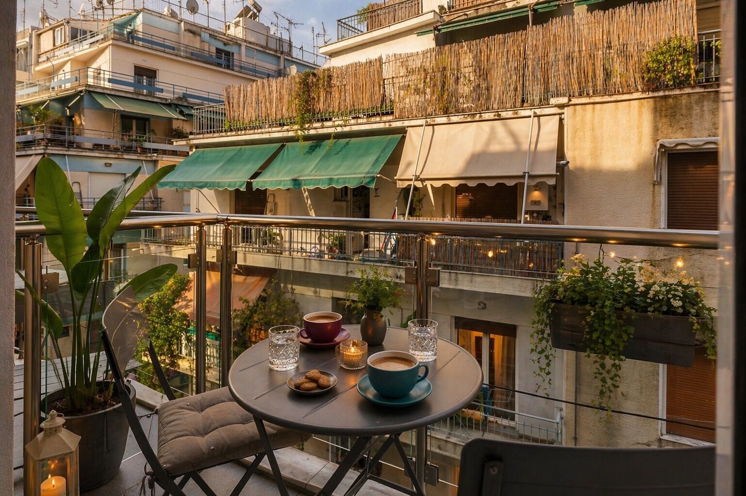 The Q Hotel - אתונה - מרפסת