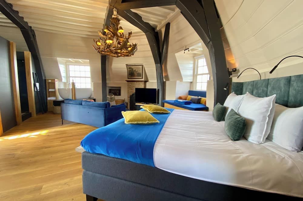 Romantik Hotel Auberge de Campveerse Toren - Veere - Schlafzimmer