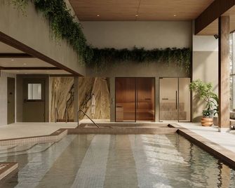 ذا كينريك هوتل - بانف - حوض السباحة