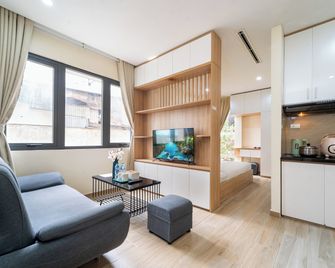 Hana Home Service Apartment - Ho Chi Minh Stadt - Wohnzimmer